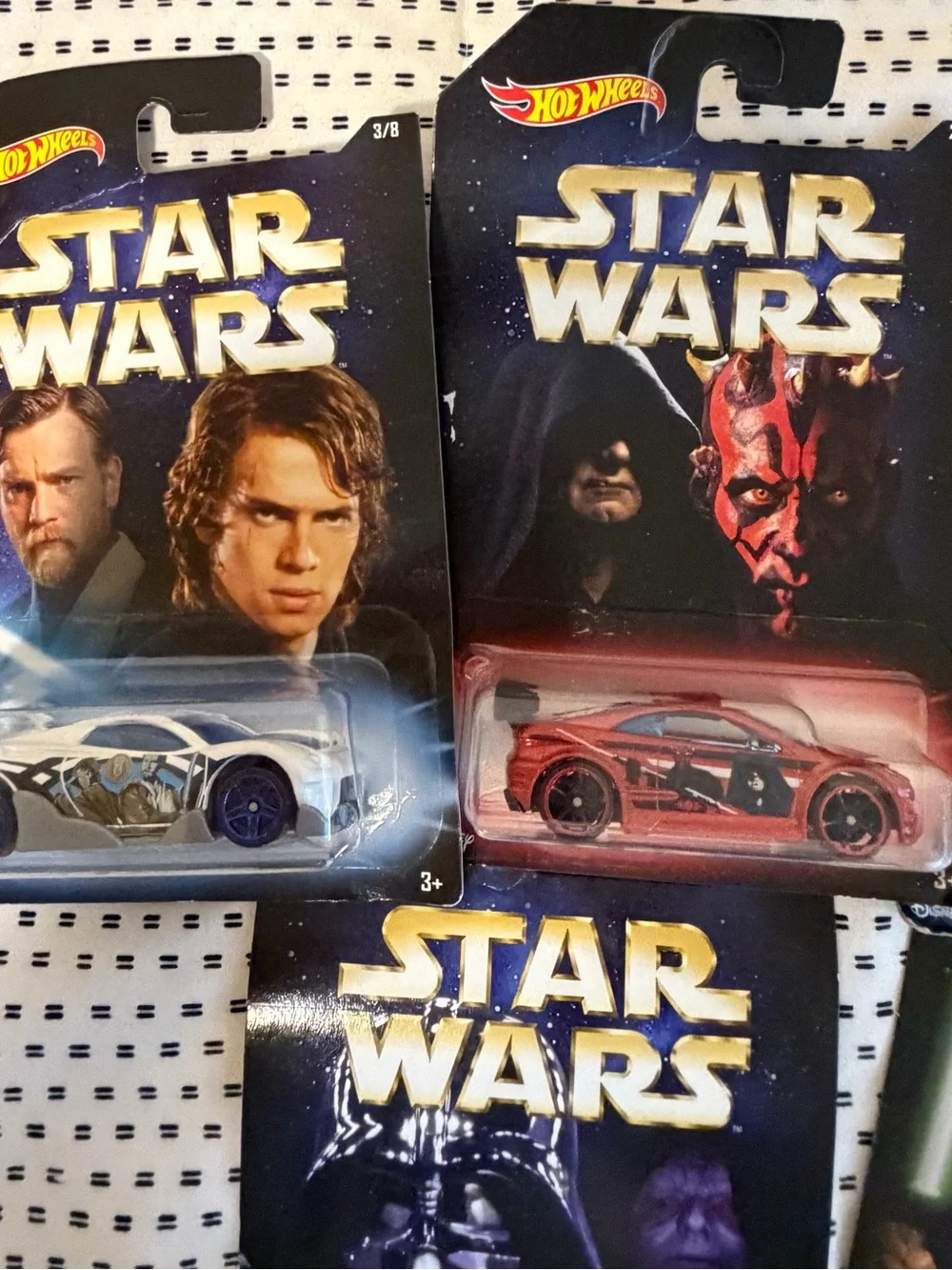 Hot Wheels Star Wars The Clone Wars Character Cars Lot of 6 – New in Package